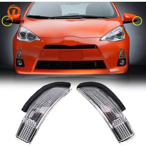 POSSBAY Car Rearview Mirror LED Turn Signal Lights for Toyota Avalon Corolla Venza Camry RAV4 for Scion iM 2016 Indicator Lamp