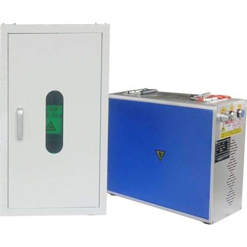 20W Separating Fiber Laser Marking Machine 150X150mm Laser Maker for Metal / Non-Metal