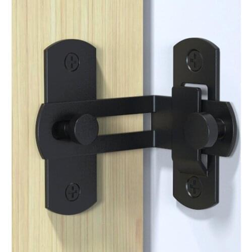 Adjustable Stainless Steel Carbon Steel American Barn Door Lock Hardware Tools Barn Door Lock