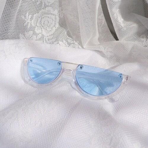 Hawaii Party Sunglasses Funny Heart Shaped Sunglasses Female Colorful Ocean Piece Rectangle Fashion Eyeglasses