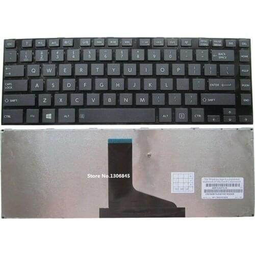 SSEA New laptop US Keyboard For Toshiba Satellite M800 M805 M840 14 inch