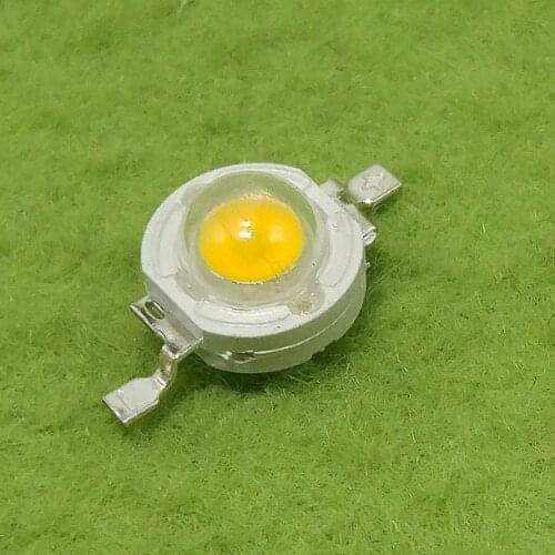 20pcs High Power LED Diodes 1W White Ultra Bright 3000K 100-120lm Brightness 1Watt LED Diodo 1-W Diod Warm White Beads Lampada