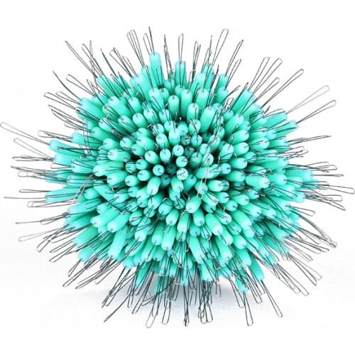 300pcs/lot Float Transparent Rubber Stopper S M L Fishing Bobber Stopper Float Cylindrical Space Bean Fish Line Accessories