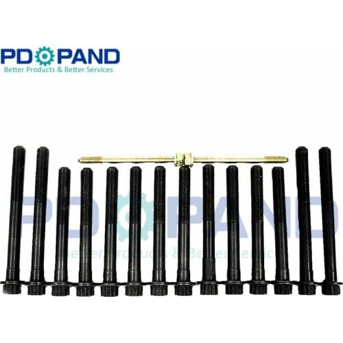 4M40 4M40T 4M40-T Engine Cylinder Head Bolts Set For Mitsubishi Pajero Montero Shogun Canter Nativa Delica 2.8D/TD