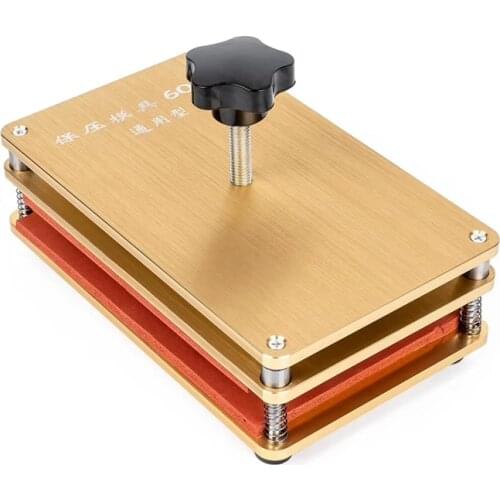 New LY 601A universal golden pressure mould for iphone Samsung huawei back glass middle frame compatible all mobiles