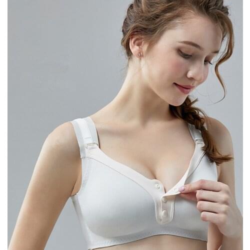 Pregnancy Clothes Maternity Bra Front Opening Breastfeeding Traceless Underwear Maternity Nursing Bras Pregnant Sexy Lingerie