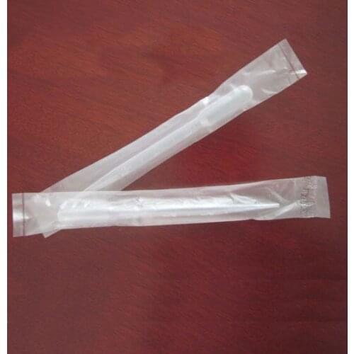 100 pcs 5ml sterile pipette Pasteur pipette individually wrapped disposable plastic dropper