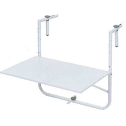 Healthy environment-friendly balcony railing hanging table modern corrosion-resistant rust-proof folding compute desk