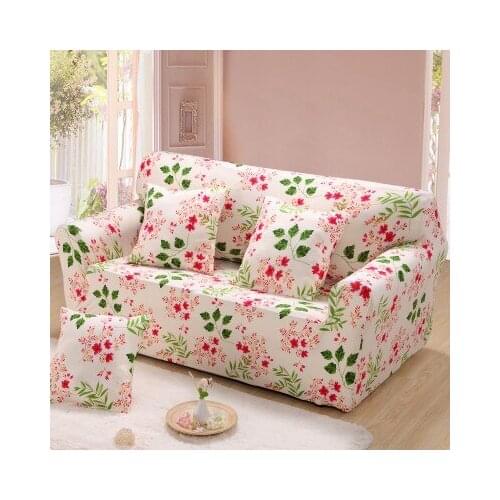 Sectional couch covers L-shaped sofa cover elastic universal Wrap the entire sofa Slipcover 1 PCS