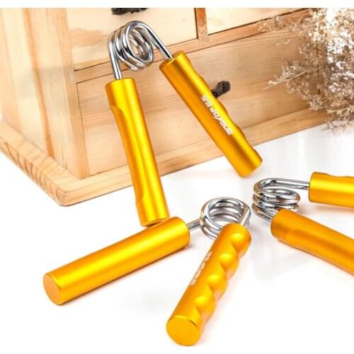 Super value aluminum alloy A type grip 45KG spring steel arm force wrist grip 7 colors