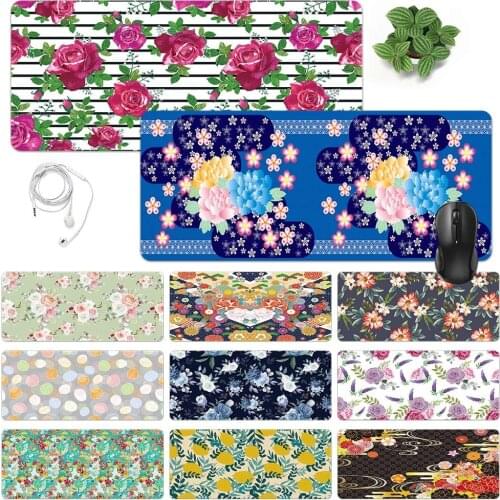 Super Creative Portable Large Mouse Pad Gamer Waterproof PU Leather Desk Mat Computer Mousepad Keyboard Table Cover for Desk Pad