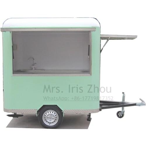 Food Vending Trailer cars for sale Mobile Restaurant Trailer/fast snack trailer/fast food carts selling food truck for sale