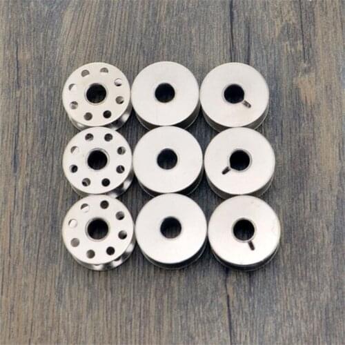 High Quality 20Pcs Metal Bobbins Spool Sewing Craft Tool Stainless Steel Sewing Machine Bobbins Spool for Brother Janome Singer