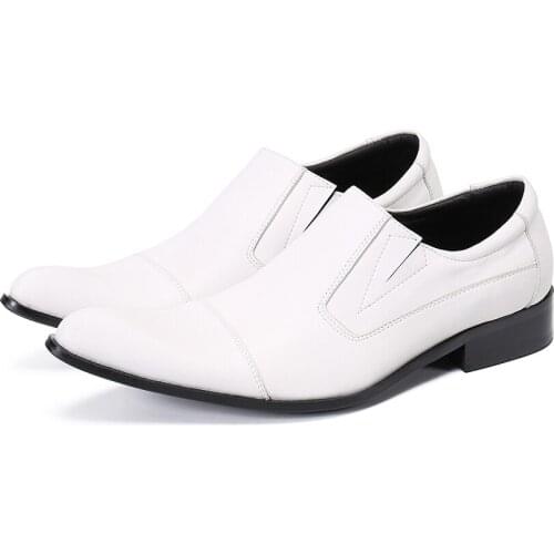 Zapatos de hombre shoes for men office men casual shoes genuine leather dress formal male flats spring summer wedding loafers