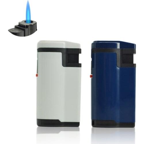 Cigar Lighter Windproof Jet Torch Lighters Refillable Butane Gas Lighter Mens Gadgets