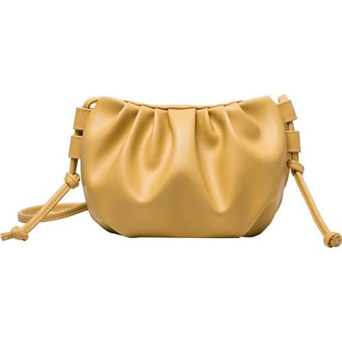 INS Spring Fashion Small Bag Women 2020 Fashion Korean Version All-match Single Shoulder Slung Fashion Cloud Bag