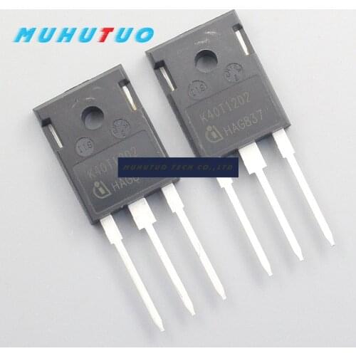 10PCS IKW40N120T2 K40T1202 K40T120 TO-247 1200V 40A