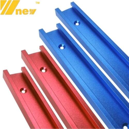 30 Type T-Slot Miter Track Jig Fixture Slot Connector Aluminum Alloy Woodworking Chute Rail 300-800MM DIY Tools