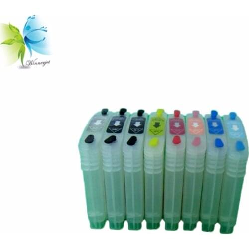 Winnerjet 5 Sets Empty Refill Ink Cartridge with Chip for Hp Replacement 38 Ink Cartridge
