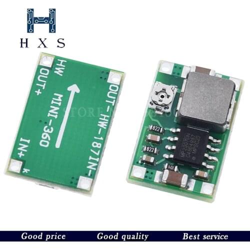 5PCS Mini360 DC-DC HM Buck Converter Step Down Power Supply Module 4.75-23V to 1-17V 340KHz Mini-360 Ultra-small+ 17x11x3.8mm