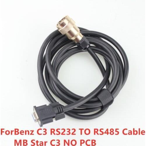Acheheng Car Cable For Benz MB Star C3 Multiplexer Adapter Accessories Connector RS232 to RS485 Cable Car Diagnostic Tools Cable