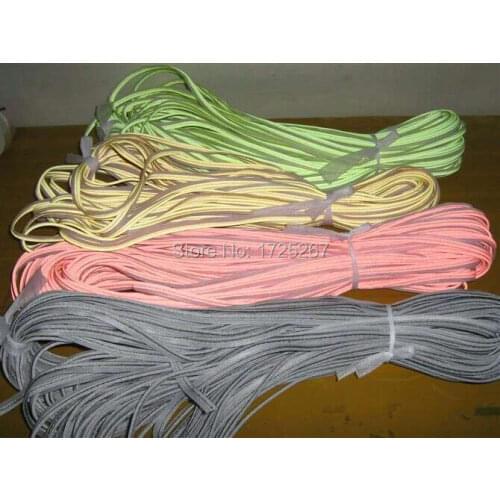 Free Shipping by mail TM9819-1:1cm width*100yards lengthFluorescent yellow reflective piping made of reflective fabric