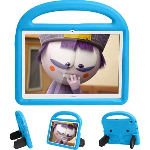 Case For Huawei MediaPad T3 10 AGS-L09/W09/L03 Tablet Funda Kids Safe EVA Handle Stand Cover For Huawei T3 10 9.6inch Case