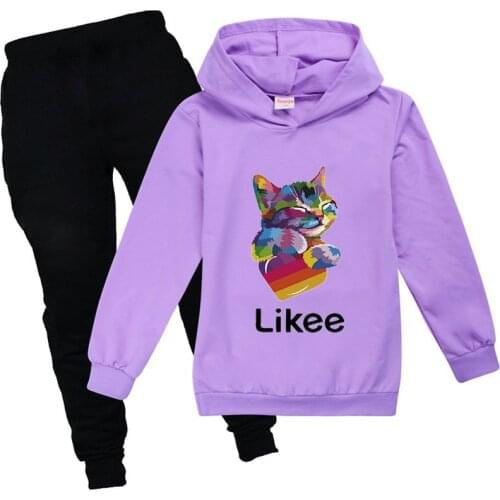 Kids Likee Girls Clothes Sets Halloween Long Sleeve Unicorn Hoodies and Pants 2PCS Cute Cartoon Sports Childrens Jacket Headband
