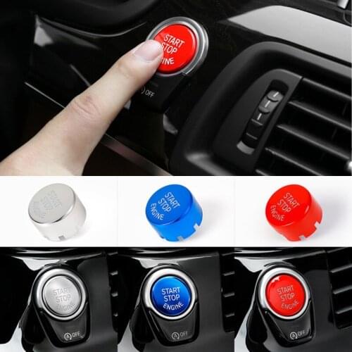 For BMW E90 E91 E92 E93 E60 E84 E83 E70 E71 F30 F15 F25 F10 F20 F01 G30 Car Styling Car Engine Start Button Accessories