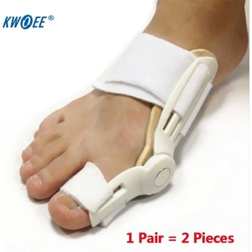 1 Pair Hallux Valgus Aligner Toe Corrector Big Toe Separator Foot Thumb Rehabilitation Alluce Valgo Adjustment Feet Care Tool