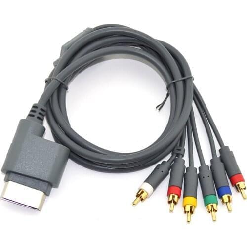 Component AV Cable Audio Video Cable Adapter for Xbox 360
