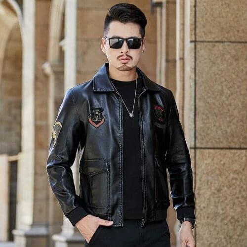 Plus Velvet Warm Leather Coats Mens Winter Casual Fashion Trendy Streetwear PU Leather Jacket Slim Handsome Male Biker Clothes