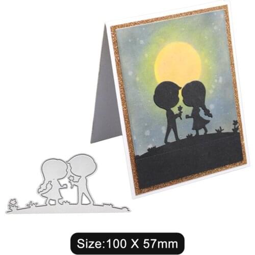 Cutting Dies for Card Making, URYKE Carbon Steel Die Cuts Stencil Metal Mould Template for DIY Embossing Scrapbooking New 2019