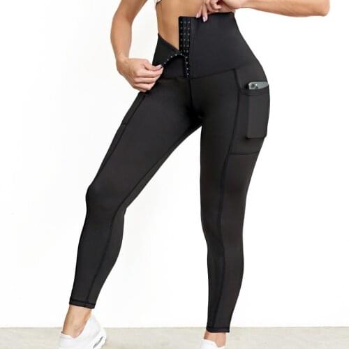 Pocket Sports Pants Slim Stretch Training Workout Leggings High Waist Butt Lifting Yoga Pants Push Up Sexy Activewear