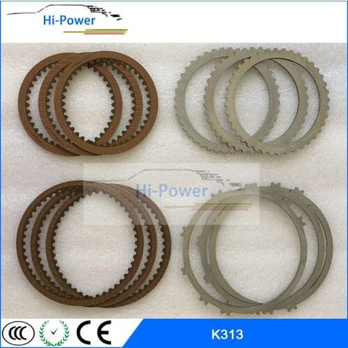 K313 Automatic Transmission Clutch Steel Plates & friction kit For TOYOTA Transpeed T076081A