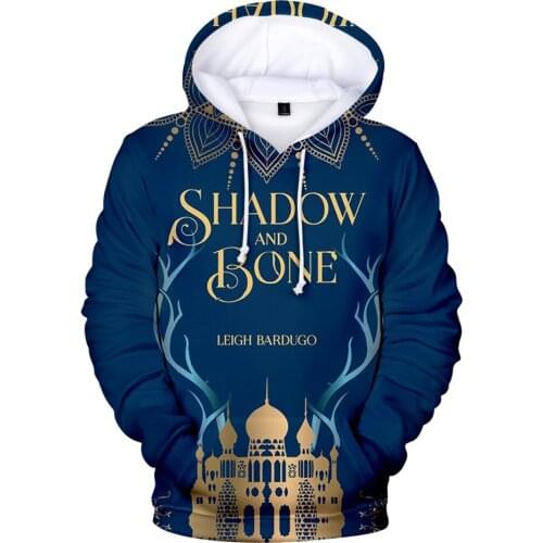 2021 New Arrival Shadow and Bone Hoodies Sweatshirt Women Men Spring Autumn Loose Oversized Streetwear Clothes
