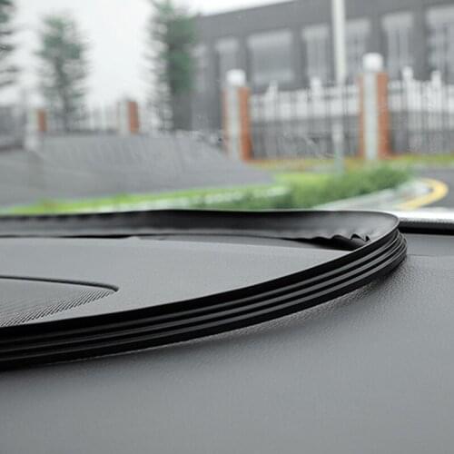 U-shaped rubber sound insulator car windshield edge gap sticker for Acura RLX CL EL CSX ILX MDX NSX RDX RL SLX TL TSX Vigor ZDX