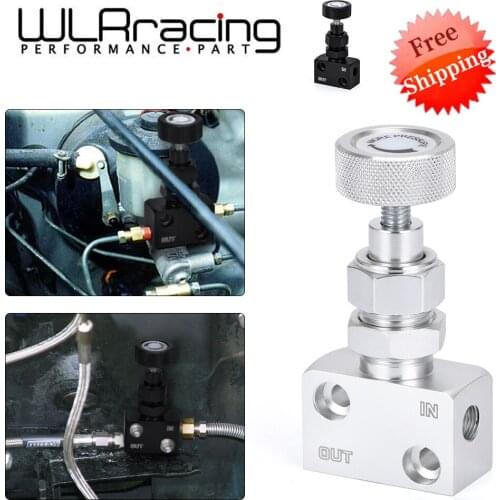 WLR - Brake Proportioning Valve 1/8NPT Bias Adjustable Lever Type Screw Knob Control WLR3315