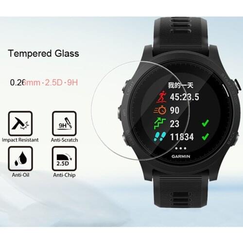 1pcs/2pcs Tempered Glass Film For Garmin Forerunner 935 9H 2.5D Premium Screen Protector For Garmin 935XT Sport Smart Watch