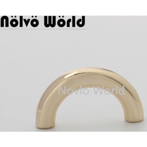 10-50 pieces 5 colors 5.0mm 18mm 3/4'' chrome color large u shape arch bridge for purse connector u rings bag accessories