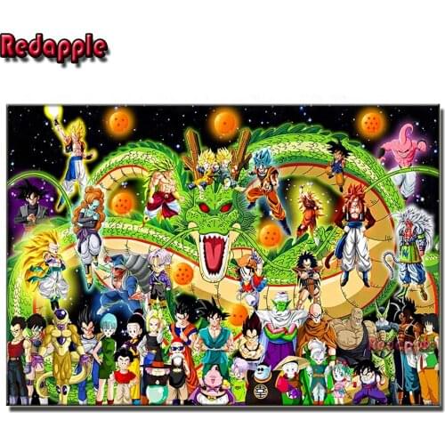 5D DIY Diamond painting Japan anime full Square round Diamond embroidery Cross stitch Cartoon 3d pictures Rhinestones Mosaic art