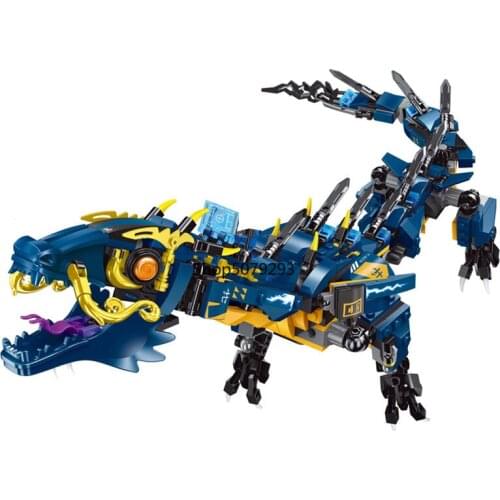 Goe Dragon knight building blocks children DIY Toys friends Blocks bricks Gifts Universal Compatible Technic Kits