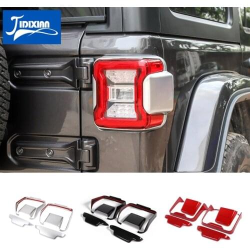 MOPAI Car Stickers for Jeep Wrangler JL 2018 + Car Rear Tail Light Lamp Decoration Cover for Jeep Wrangler 2019 Car Accessories