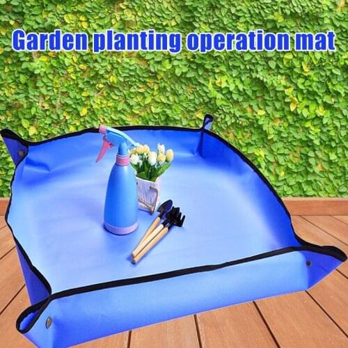 Planting Mat Pad 68x68cm/100x100cm Reusable for Garden Flower Gardening Plant Balcony J2Y
