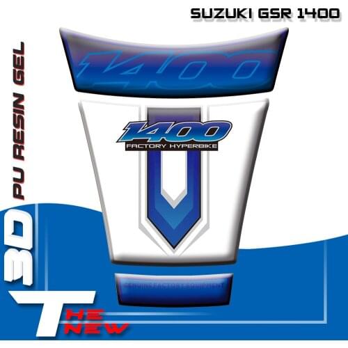 Motorcycle 3D Emblem Tank Pad Protection Decal Sticker For Suzuki GSX 1400 GSX1400 2001 - 2008 2002 2003 2004 2005 2006 2007
