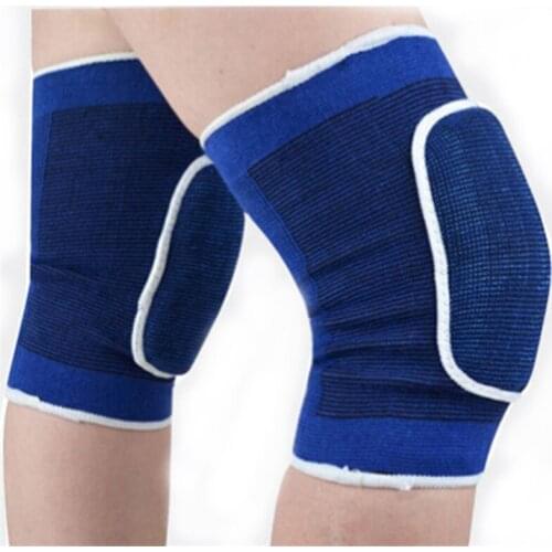 1 PAIR Basketball Knee Pads Sleeve Honeycomb Brace Elastic Kneepad Protective Gear Patella Foam Support Volleyball Support