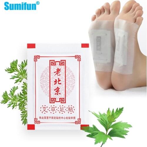 6pcs Foot Patches Wormwood Extract Plaster Help Sleep Relief Fatigue Improve Body Resistance Detox Slimming Plaster Foot Sticker