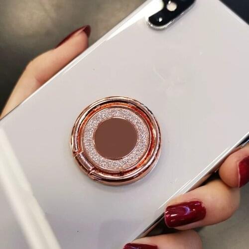 360 Degree Mobile Popular Magnet Phone Holder For iPhone X 8 7 Metal Finger Phone Stand For Samsung S9 Phone Magnet On Car