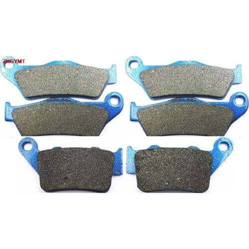 Sintered Brake Shoe Pads Set for YAMAHA XT 660 XT660 Z Tenere ABS 2011 - 2014 Front Rear 14 11 13 12