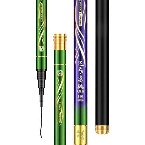 Summer Super Light Hard Fishing Rod Fishing Pole Telescopic Fishing Rod Carp Carbon Fiber Power Hand 3m 4m 5m 6m Stream Rod